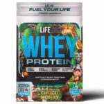 Life Pro Nutrition Whey Choco Monky 1kg Bag Edition - Imagen 2