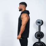 Agongym Original Tank Hoodie Black - Imagen 3