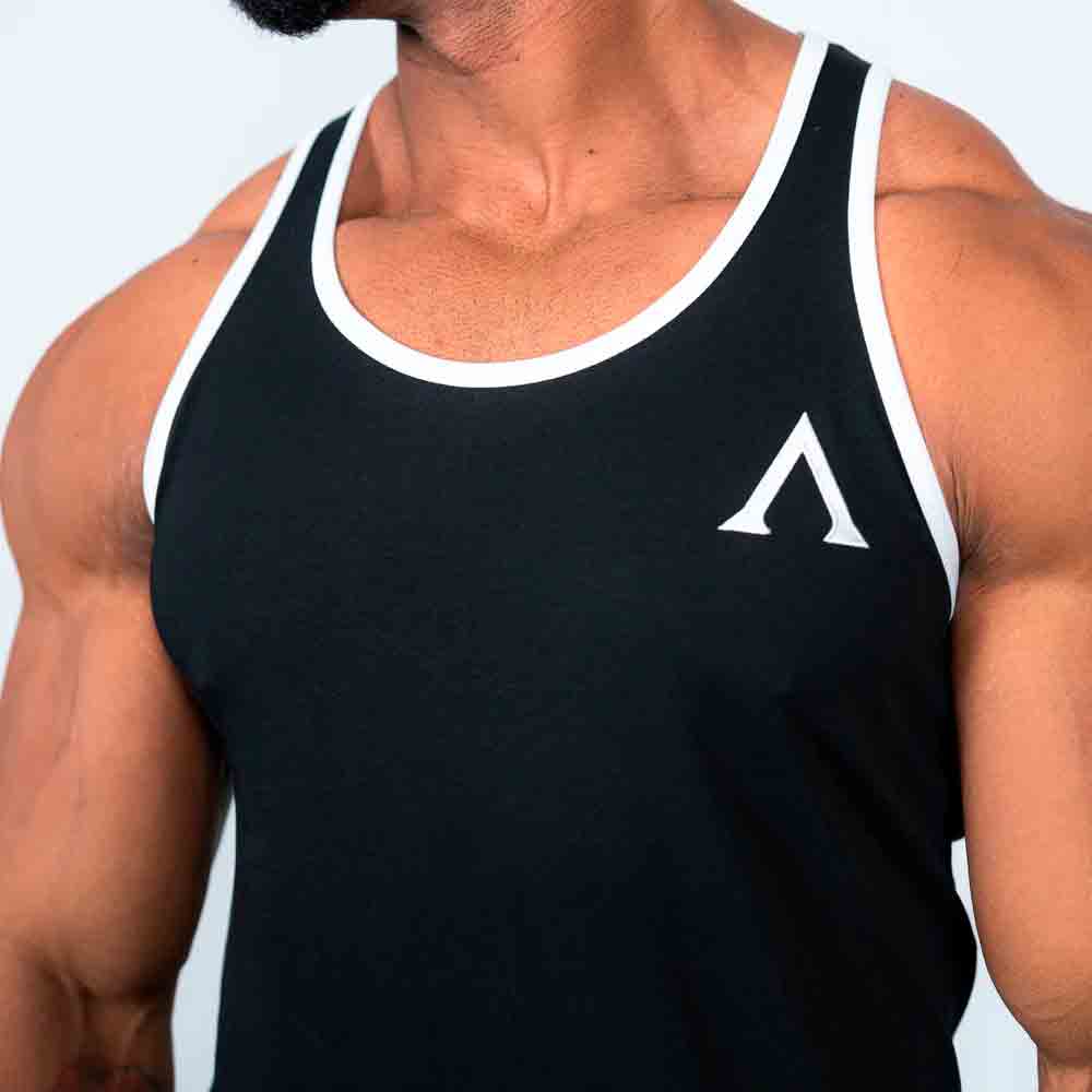 Agongym-Aesthetic-black--4jpg Agongym Aesthetic Stringer Black - M - Imagen 5