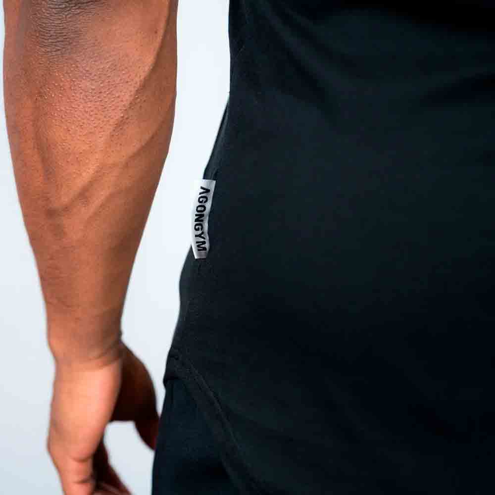 Agongym-Aesthetic-black--6 Agongym Aesthetic Stringer Black - M - Imagen 3