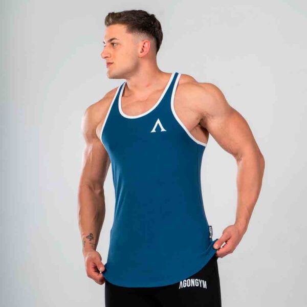 Agongym Aesthetic Stringer Navy