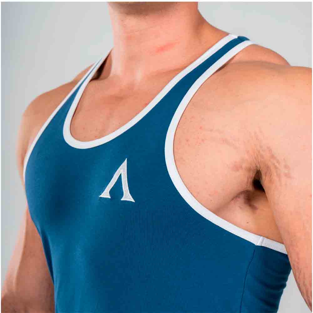 Agongym-Aesthetic-navy-4- Agongym Aesthetic Stringer Navy - Imagen 3