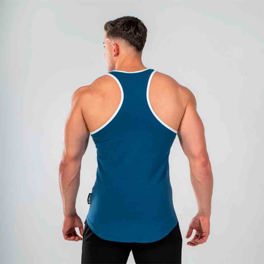 Agongym-Aesthetic-navy-5- Agongym Aesthetic Stringer Navy - Imagen 2