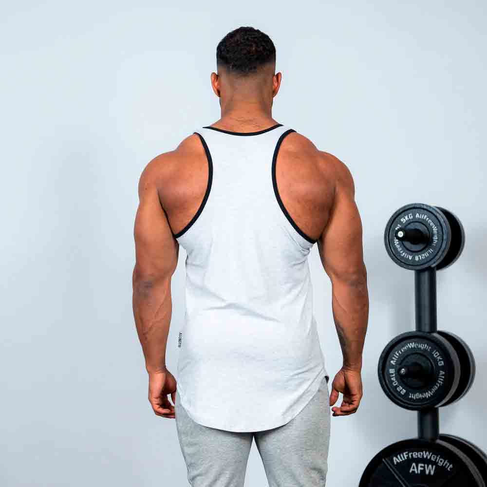 Agongym-Aesthetic-white-3jpg Agongym Aesthetic Stringer White - Imagen 4