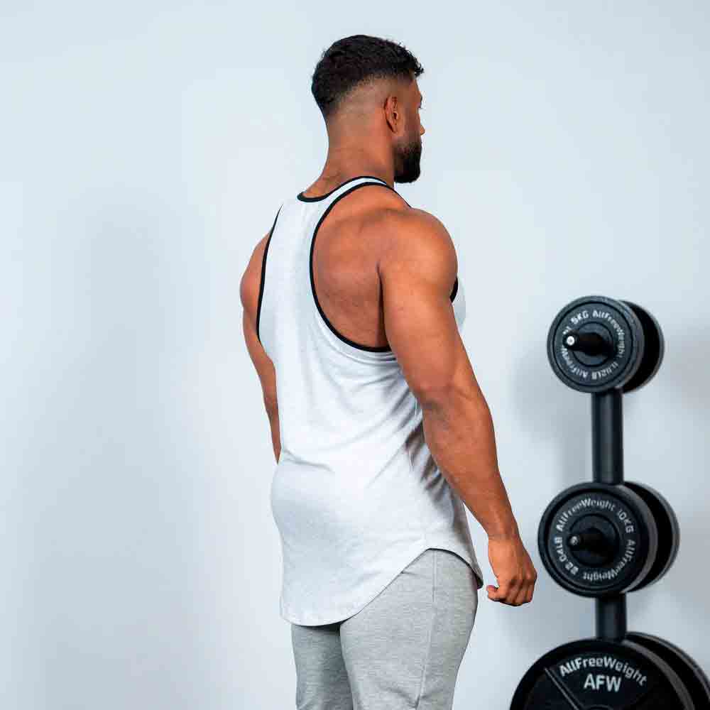 Agongym-Aesthetic-white-4 Agongym Aesthetic Stringer White - Imagen 3
