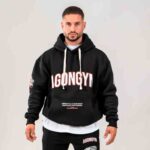 Agongym Hoodie American Dream II Black - M