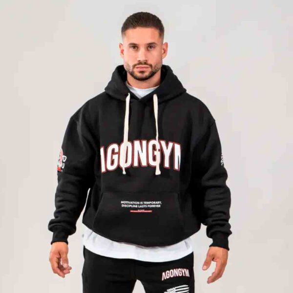 Agongym Hoodie American Dream II Black - M