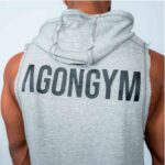 Agongym Original Tank Hoodie Melange - Imagen 6