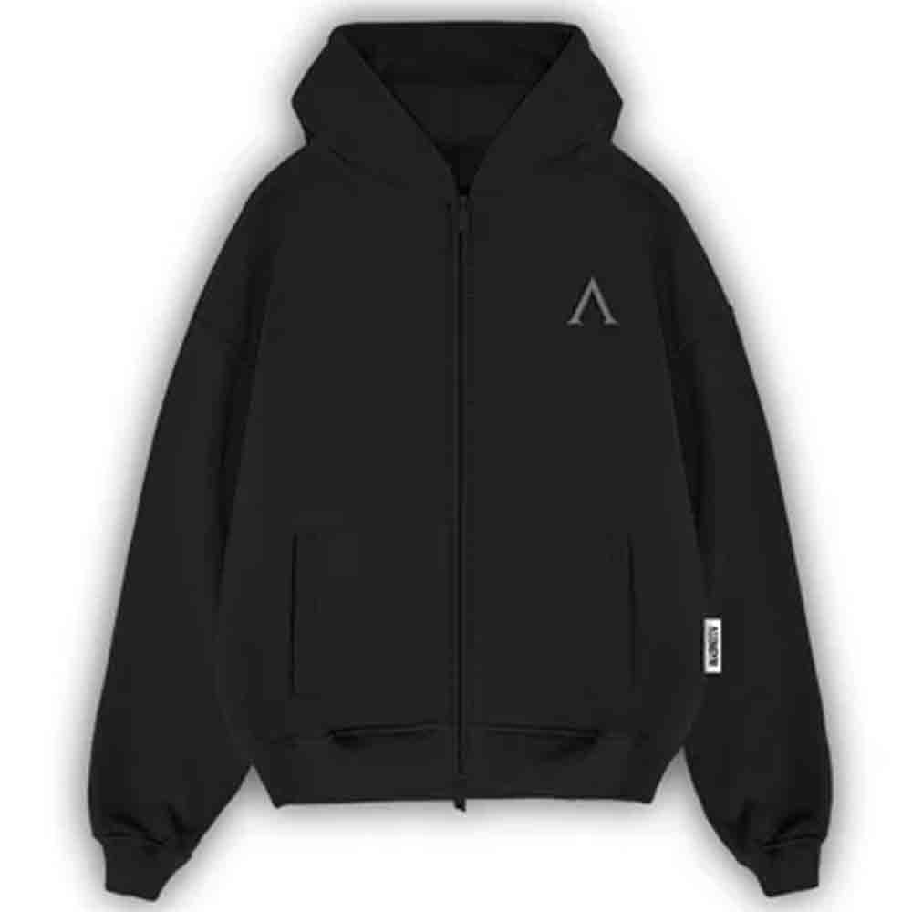 Agongym-Original-Zip-Hoodie-Black-Edition---L-0 Agongym Original Zip Hoodie Black Edition - L - Imagen 1