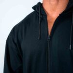 Agongym Original Zip Hoodie Black - M - Imagen 5