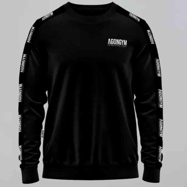 Agongym Pullover Bodybuilding Legacy Black - S