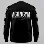 Agongym Pullover Bodybuilding Legacy Black - S - Imagen 2