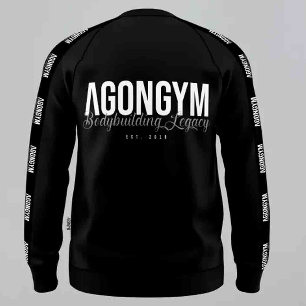 Agongym-Pullover-Bodybuilding-Legacy-Black---S.-2jpg Agongym Pullover Bodybuilding Legacy Black - S - Imagen 2