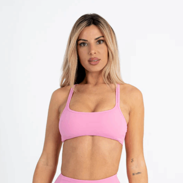 Agongym ILusyon Top Soft Pink - L