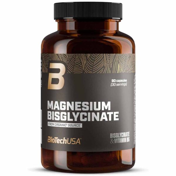 Biotech Magnesium Bisglycinate - 90 cápsula