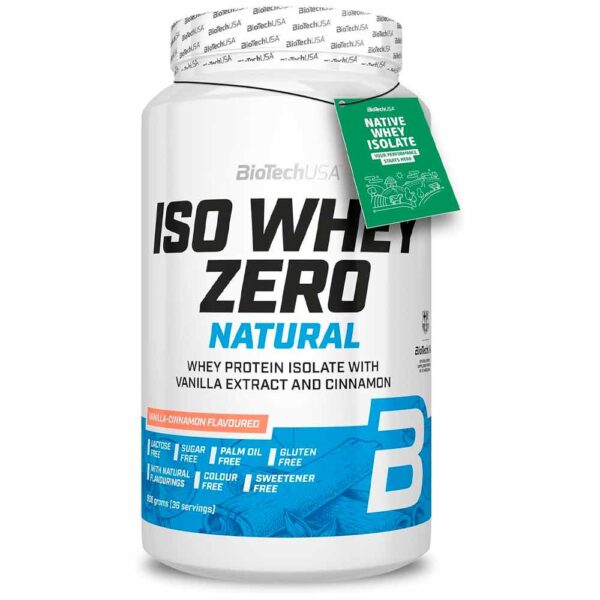 Biotech Usa Iso Whey Zero Natural - 908 g