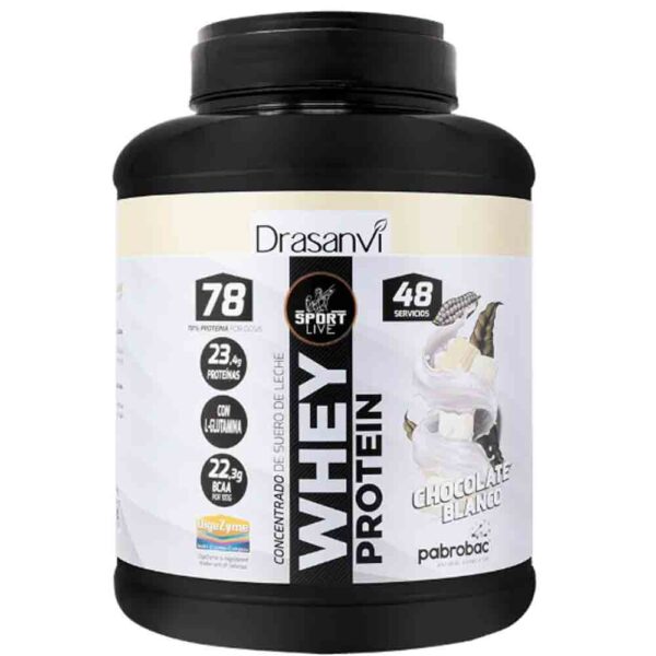 Drasanvi Whey Protein Concentrada 1,45 kg Sport Live