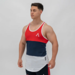 Agongym T- Shirt Vintage Stringer Roja Talla M