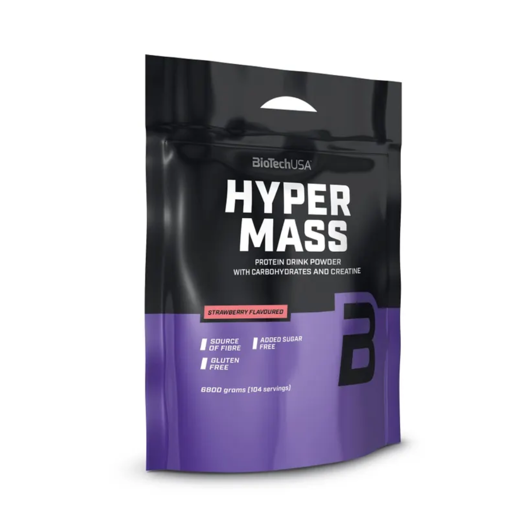 biotech hyper mass 1000g BioTechUSA Hyper Mass 1000 g Sabor Fresa - Imagen 1