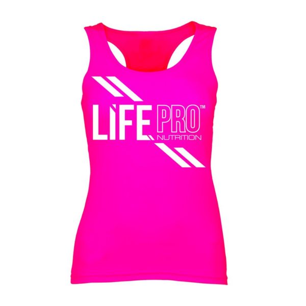 Life Pro Camiseta Mujer Tirantes Fucsia