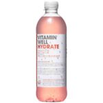 Vitamin Well Hydrate 500ml Sabor Fresa y Ruibarbo