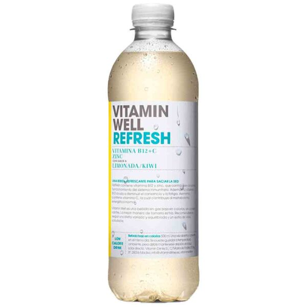 Vitamin Well Refresh 500ml Sabor Limonada y Kiwi