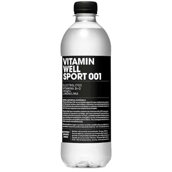 Vitamin Well Sport 001 500ml Sabor Limón y Lima