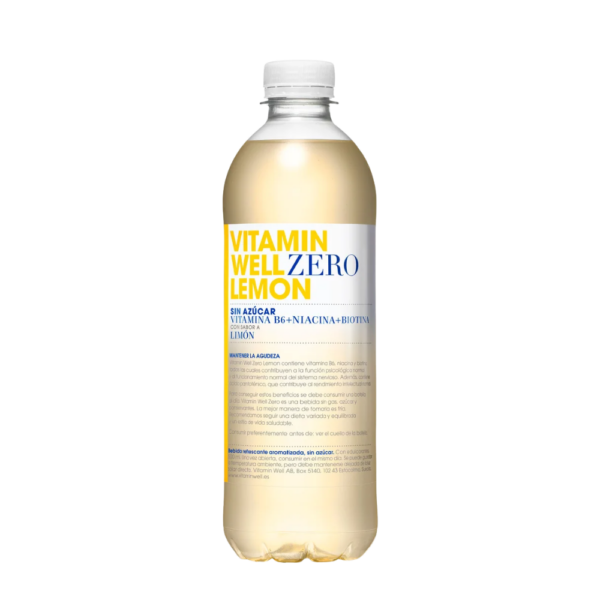 Vitamin Well Zero 500ml Sabor Limón