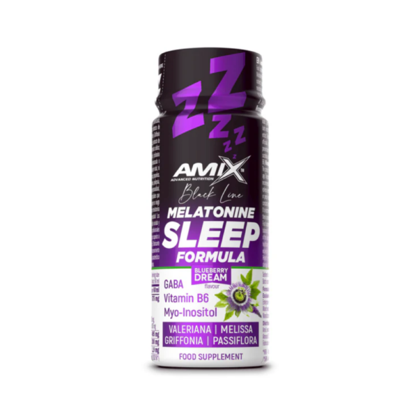 Amix Black Melatonine Sleep 60 ML Arandanos