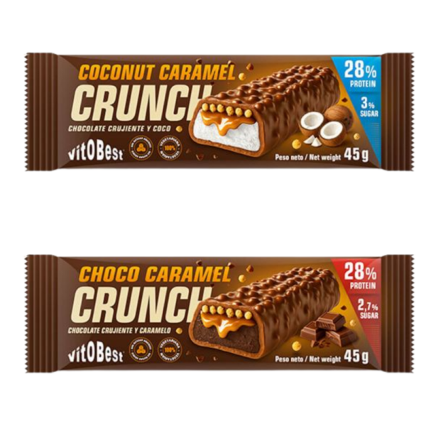 Vitobest Barrita Choco Caramel Crunch 45g