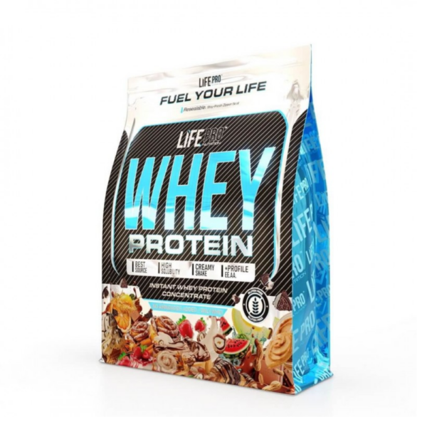 Life Pro Nutrition Whey Protein Chocolate Belga 1000g Bag Edition