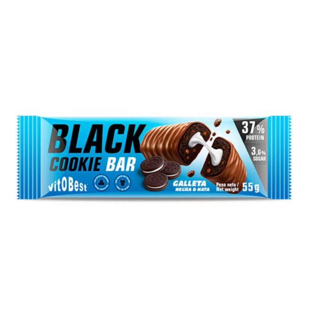 27,90 (51) Vitobest Black Cookie Bar 55g - Imagen 1