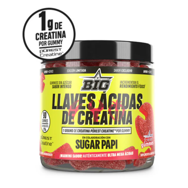 Big Llaves Ácidas De Creatina 90u