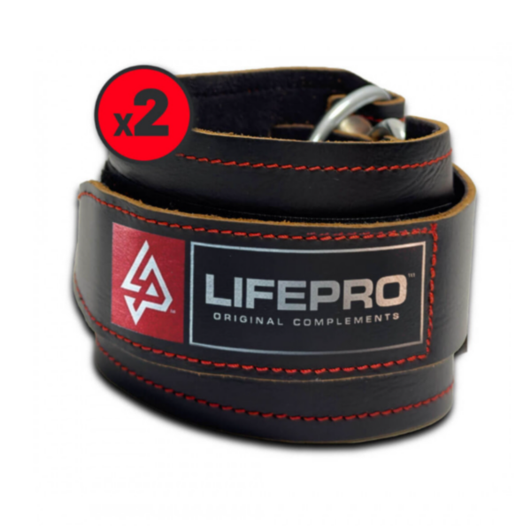 Life Pro Double Grip Leather Anklet Bracelet