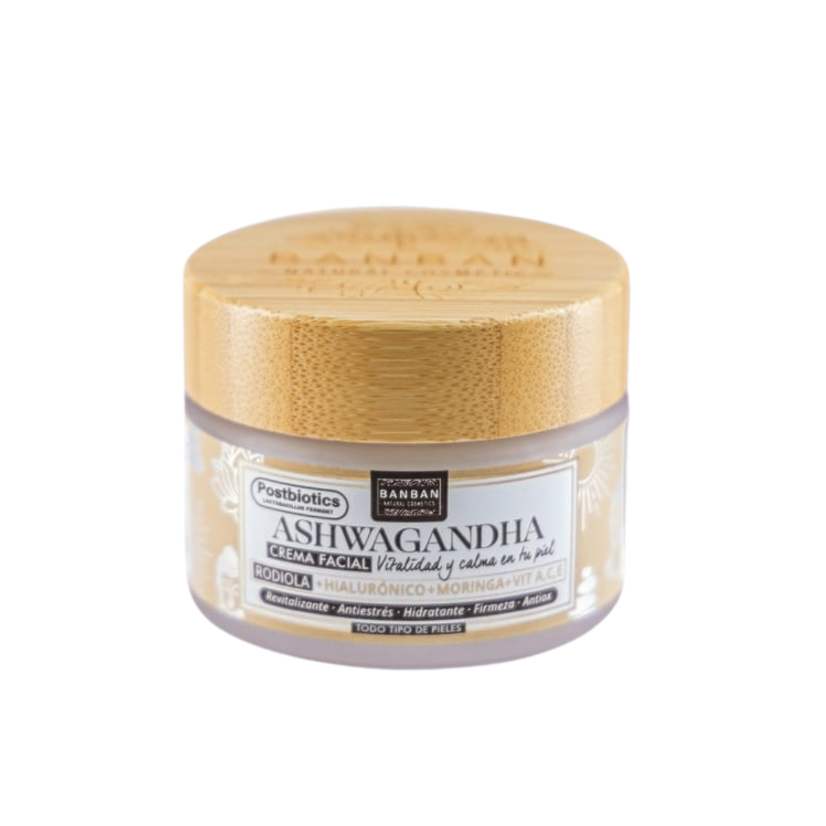Terra Nova (10) BanBan Crema Facial Ashwagandha Bio 50ml - Imagen 1