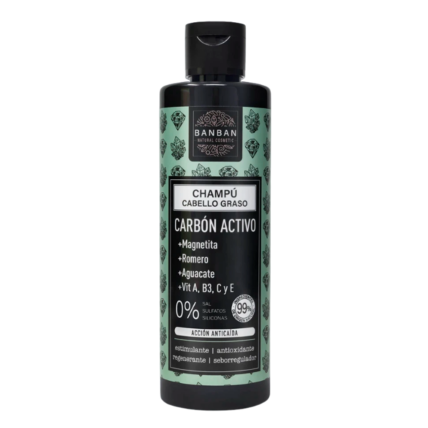 BanBan Campú Carbón Activo Anticaida 250ml