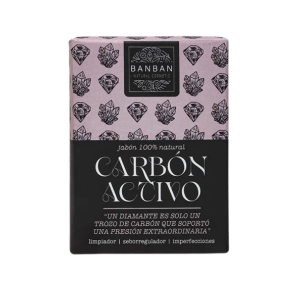 BanBan Jabón Natural de Carbón Activo 100gr